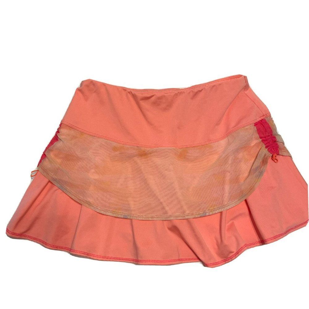 Lucky In Love Ladies Sz Small Golf Tennis skort Ruffle